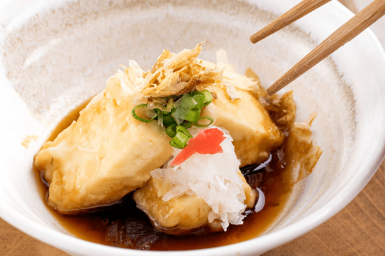 Agedashi Tofu - tofu z bulionem rybnym