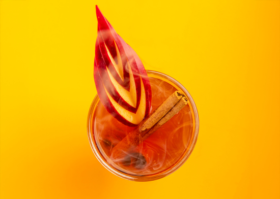 Szarlotkowa herbata z Bourbonem